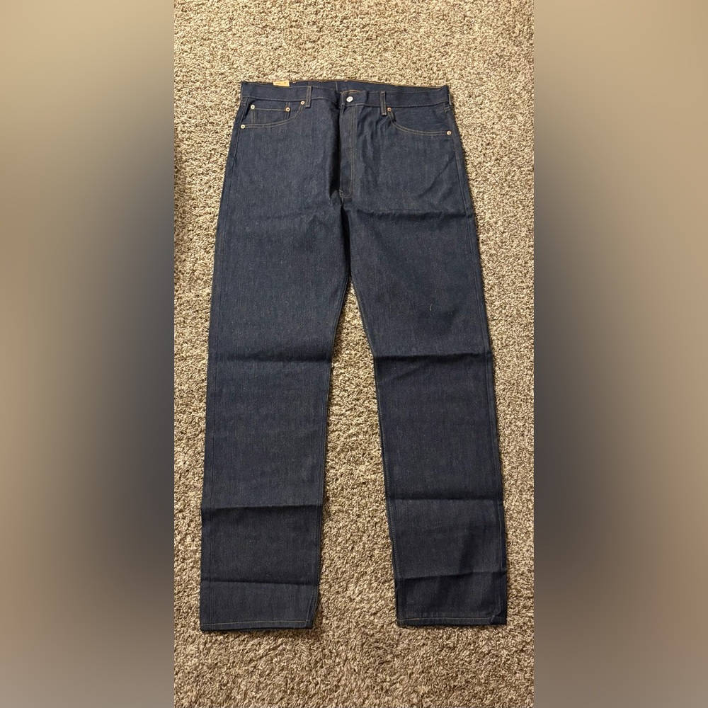 Vintage Levi's 501 Shrink-to-Fit Men's Jeans New with Tags W42 L40 - Picture 3 of 6